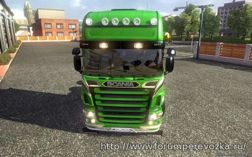 Зимний мод 4 для Euro Truck Simulator 2. Карта Белоруссии + Россия + трафик